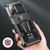 For Samsung Galaxy A52 5G Armor Warrior Shockproof PC + TPU Protective Case(Black)