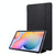 For Samsung Galaxy Tab S8 / Tab S7 Silk Texture Flip Leather Tablet Case(Black)