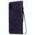 For LG K22 / K22 Plus Sun Embossing Pattern Horizontal Flip Leather Case with Card Slot & Holder & Wallet & Lanyard(Purple)