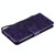 For LG K22 / K22 Plus Sun Embossing Pattern Horizontal Flip Leather Case with Card Slot & Holder & Wallet & Lanyard(Purple)