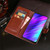 For Meizu M10 idewei Crazy Horse Texture Horizontal Flip Leather Case with Holder & Card Slots & Wallet(Red)
