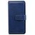 For LG Velvet / G9 Multifunctional Magnetic Copper Buckle Horizontal Flip Solid Color Leather Case with 10 Card Slots & Wallet & Holder & Photo Frame(Dark Blue)