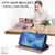 For OPPO A1k / Realme C2 Multifunctional Magnetic Copper Buckle Horizontal Flip Solid Color Leather Case with 10 Card Slots & Wallet & Holder & Photo Frame(Purple)