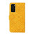 For Huawei P40 Ethnic Style Embossed Pattern Horizontal Flip Leather Case with Holder & Card Slots & Wallet & Lanyard(Yellow)