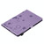 For Samsung Galaxy Tab S6 T860 Cat Bee Embossing Pattern Shockproof Table PC Protective Horizontal Flip Leather Case with Holder & Card Slots & Wallet & Pen Slot & Wake-up / Sleep Function(Purple)