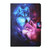 For Samsung Galaxy Tab A 10.1 T580/T585 (2016) Colored Drawing Horizontal Flip Leather Case with Holder & Card Slots & Sleep / Wake-up Function(Wolf)
