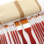 24 PCS/Set Canvas Bag Nylon Wool Gouache Brush Set(Red Pole)