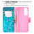 For Huawei P smart 2021 / Y7a Colored Drawing Pattern Horizontal Flip Leather Case with Holder & Card Slots & Wallet(Plum Blossom)