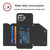 For OPPO F17 Pro & A93 Skin Feel PU + TPU + PC Back Cover Shockproof Case with Card Slots & Holder & Photo Frame(Black) For OPPO F17 Pro & A93 Skin Feel PU + TPU + PC Back Cover Shockproof Case with Card Slots & Holder & Photo Frame(Black)