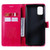 For Samsung Galaxy M51 Tree & Cat Pattern Pressed Printing Horizontal Flip PU Leather Case with Holder & Card Slots & Wallet & Lanyard(Rose Red)