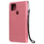 For Google Pixel 4a 5G / Pixel 5 XL Tree & Cat Embossed Pattern Horizontal Flip Leather Case with Holder & Card Slots & Wallet & Lanyard(Pink)