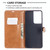 For Samsung Galaxy S21 Ultra 5G Color Matching Denim Texture Horizontal Flip Leather Case with Holder & Card Slots & Wallet & Lanyard(Red)
