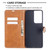 For Samsung Galaxy S21 Ultra 5G Color Matching Denim Texture Horizontal Flip Leather Case with Holder & Card Slots & Wallet & Lanyard(Dark Blue)