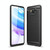 For Xiaomi Poco X3 NFC Brushed Texture Carbon Fiber TPU Case(Black)
