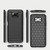 For Xiaomi Poco X3 NFC Brushed Texture Carbon Fiber TPU Case(Black)