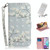 For LG K31 3D Colored Drawing Horizontal Flip Leather Case with Holder & Card Slots & Wallet & Lanyard(Magnolia)