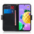 For LG Q52 3D Colored Drawing Horizontal Flip Leather Case with Holder & Card Slots & Wallet & Lanyard(Hug Cat)