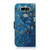 For LG K31 / Aristo 5 Coloured Drawing Horizontal Flip Leather Case, with Holder & Card Slots & Wallet(Apricot Flower)