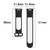 For Xiaomi Redmi Watch 2 Lite Two-Color Mixed Silicone Watch Band(Black+Grey)