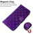 For Galaxy M30s Solid Color Colorful Magnetic Buckle Horizontal Flip PU Leather Case with Holder & Card Slots & Wallet & Lanyard(Purple)