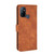 For OnePlus Nord N100 Solid Color Skin Feel Magnetic Buckle Horizontal Flip Calf Texture PU Leather Case with Holder & Card Slots & Wallet(Brown)