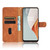 For OnePlus Nord N100 Solid Color Skin Feel Magnetic Buckle Horizontal Flip Calf Texture PU Leather Case with Holder & Card Slots & Wallet(Brown)