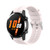 For Huawei Watch GT 2 46mm Silicone  Watch Band with Silver Buckle(Quicksand Pink)