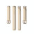 For Fitbit Inspire 2 TPE Watch Band, Size:L(Champagne Gold)