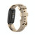 For Fitbit Inspire 2 TPE Watch Band, Size:L(Champagne Gold)