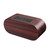 Q8 Bluetooth 4.2 Classic Wooden Double Horns Bluetooth Speaker(Walnut Texture)