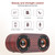 Q8 Bluetooth 4.2 Classic Wooden Double Horns Bluetooth Speaker(Walnut Texture)