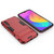 For Xiaomi Mi CC9 Shockproof PC + TPU Protective Case with Invisible Holder(Red)