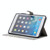 3D Horizontal Flip Leather Case with Holder & Card Slots For iPad mini 5 & 4 & 3 & 2 & 1 (White Cat)