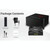 TANIX TX6s 4K Smart TV BOX Android 10 Media Player with Remote Control, Quad Core Allwinner H616, RAM: 4GB, ROM: 32GB, 2.4GHz/5GHz WiFi, Bluetooth, UK Plug