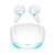 G10 TWS 5.2 Binaural True Stereo Touch Game Bluetooth Earphone(White)