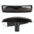 2 PCS DC12V / 3W Car LED Dynamic Blinker Side Lights Flowing Water Turn Signal Light for Land Rover, Amber Light (Black)
