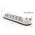 DC 12V 2.6W 6000K IP67 Marine RV Waterproof LED Stair Deck Dome Light Ceiling  Lamp, White Shell and Rubber Base