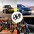 2 PCS DC9-36V / 20W / 6000K / 3000K / 2000LM Motorcycles Double Color Headlights / Fog Light