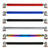 2 PCS Car Modification Adhesive Surrounded Rod Lever Front and Rear Bars Fixed Front Lip Back Shovel, Length: 15cm(Colour)