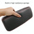 Universal Car Wireless Qi Standard Charger PU Leather Wrapped Armrest Box Cushion Car Armrest Box Mat with Storage Box (Black White)