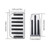 2 in 1 Car Non-Slip Pedals Foot Brake Pad Cover Set for Tesla Model S / X (Silver)