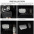 2 in 1 Car Non-Slip Pedals Foot Brake Pad Cover Set for Tesla Model S / X (Silver)