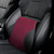 Four Seasons Breathable Memory Foam Car Lumbar Pillow Polyester Pillow (Red)