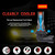 2 PCS 9006 DC12V-24V / 12W / 3000K / 800LM 12LEDs SMD-3030 Car LED Fog Light (Yellow Light)