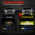 2 PCS 9006 DC12V-24V / 12W / 3000K / 800LM 12LEDs SMD-3030 Car LED Fog Light (Yellow Light)