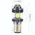 BA20D DC9-18V / 4.7W (H)2.2W(L) / 6000K / 500LM Motorcycle LED Headlight with COB Lamp Beads