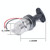 DC 12V 3W Marine Boat Yacht Stern Anchor LED Navigation Pedestal Light All Round 360 Degree White Light