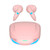 G10 TWS 5.2 Binaural True Stereo Touch Game Bluetooth Earphone(Pink)