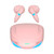 G10 TWS 5.2 Binaural True Stereo Touch Game Bluetooth Earphone(Pink)