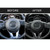 Car Carbon Fiber Steering Wheel Decorative Sticker for Mazda Axela 2014-2016